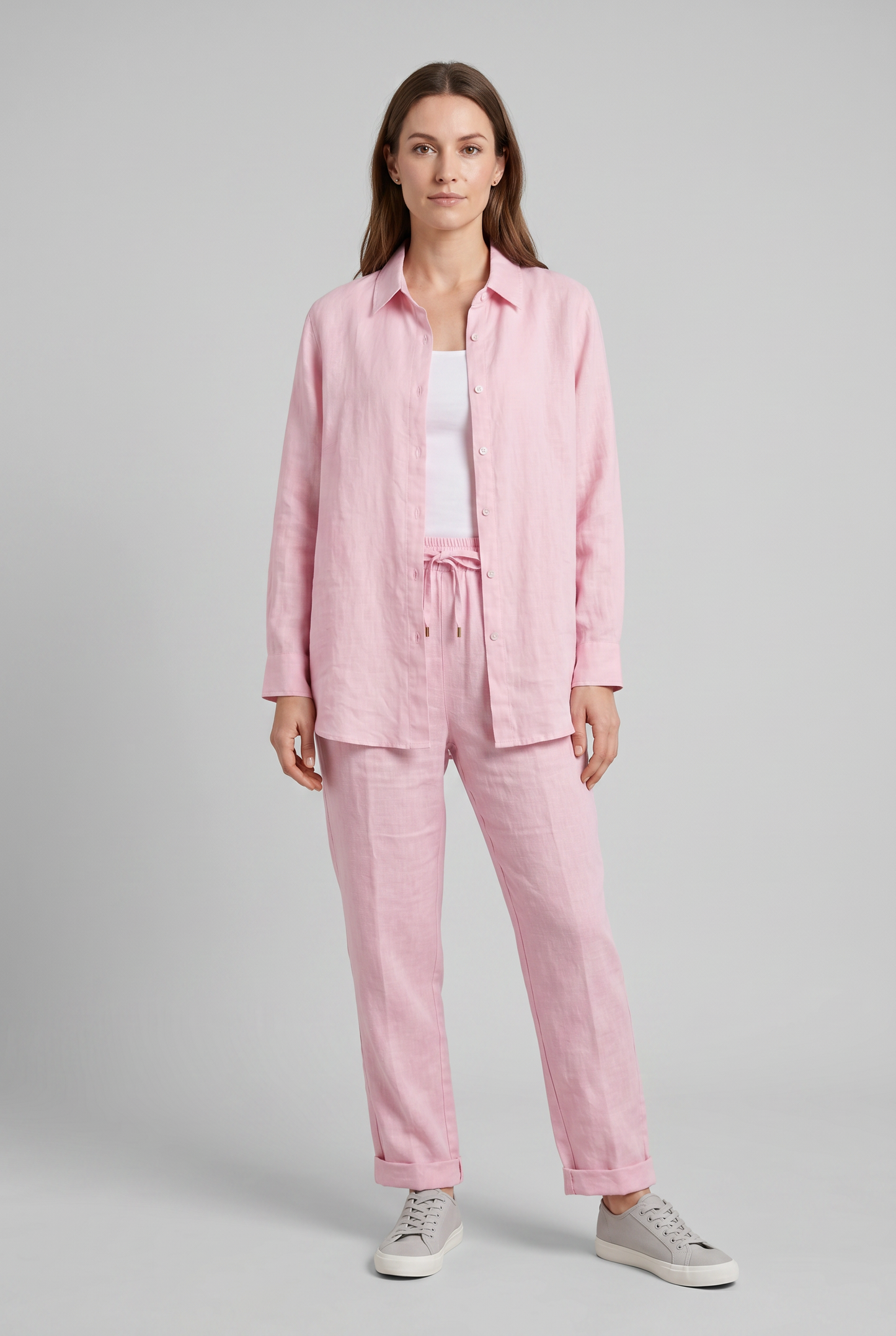 Dames Set Tweedelig Zomer | Overhemd met Broek