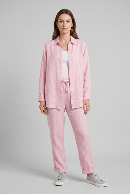 Dames Set Tweedelig Zomer | Overhemd met Broek