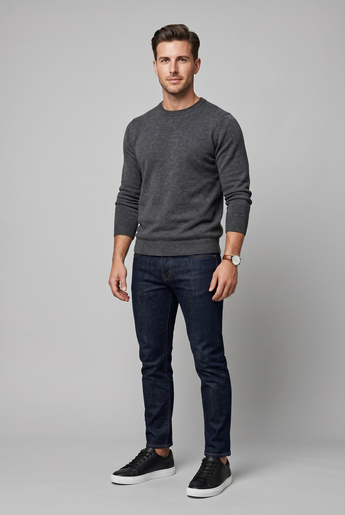 Sneakers Heren Klassiek | Vetersluiting Laag Model