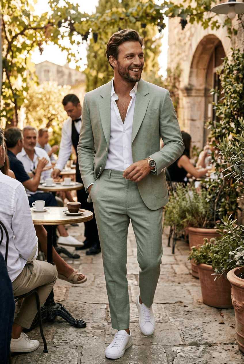 Pak Heren | Tweedelig Slim Fit met Notch Revers