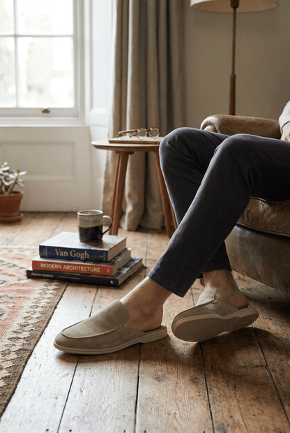 Loafers Heren | Mules met Open Hak & Lichte Zool