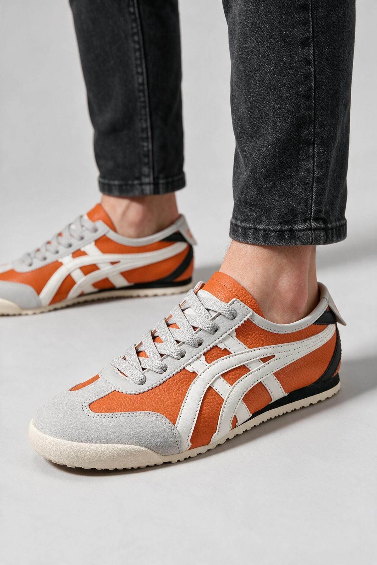 Heren sneakers winter | Retro Runner & Zijstrepen