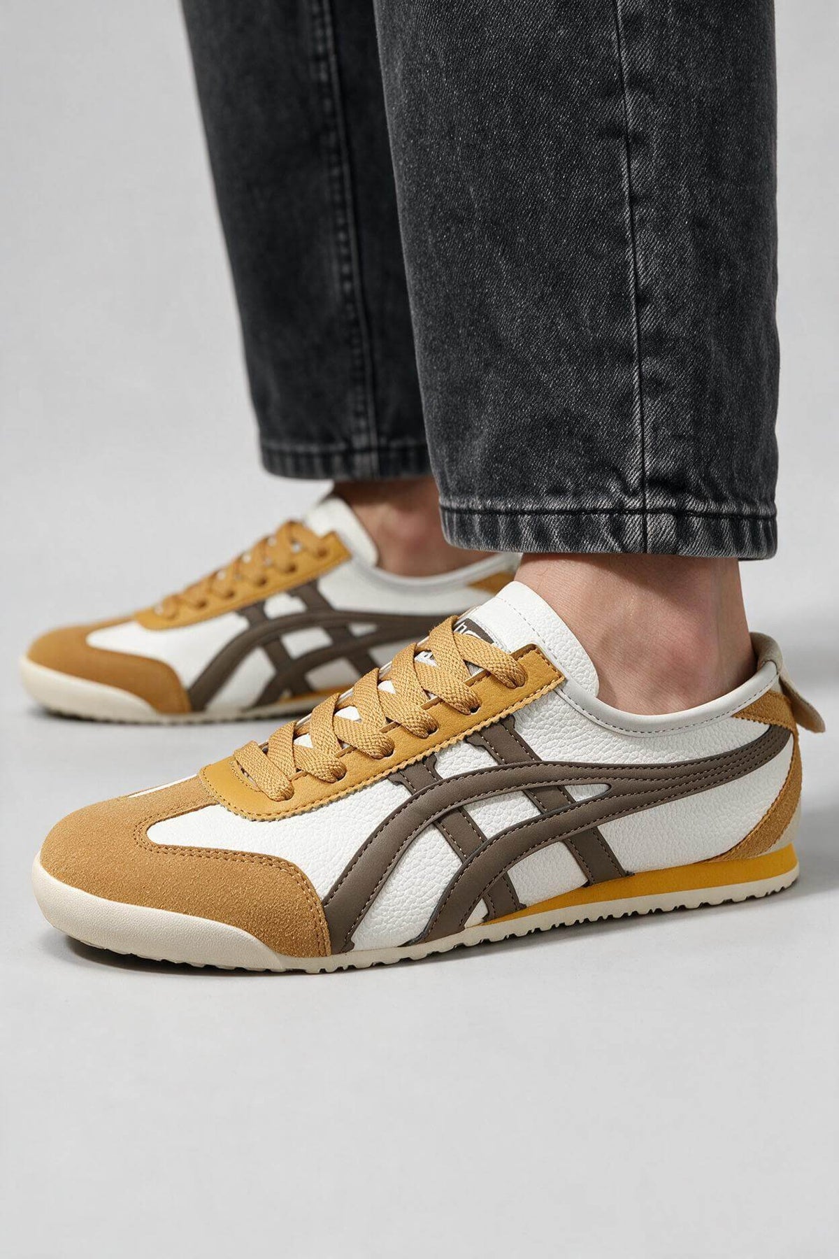 Heren sneakers winter | Retro Runner & Zijstrepen