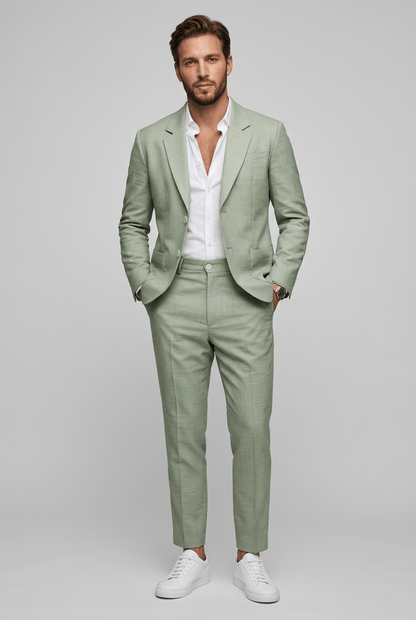 Pak Heren | Tweedelig Slim Fit met Notch Revers