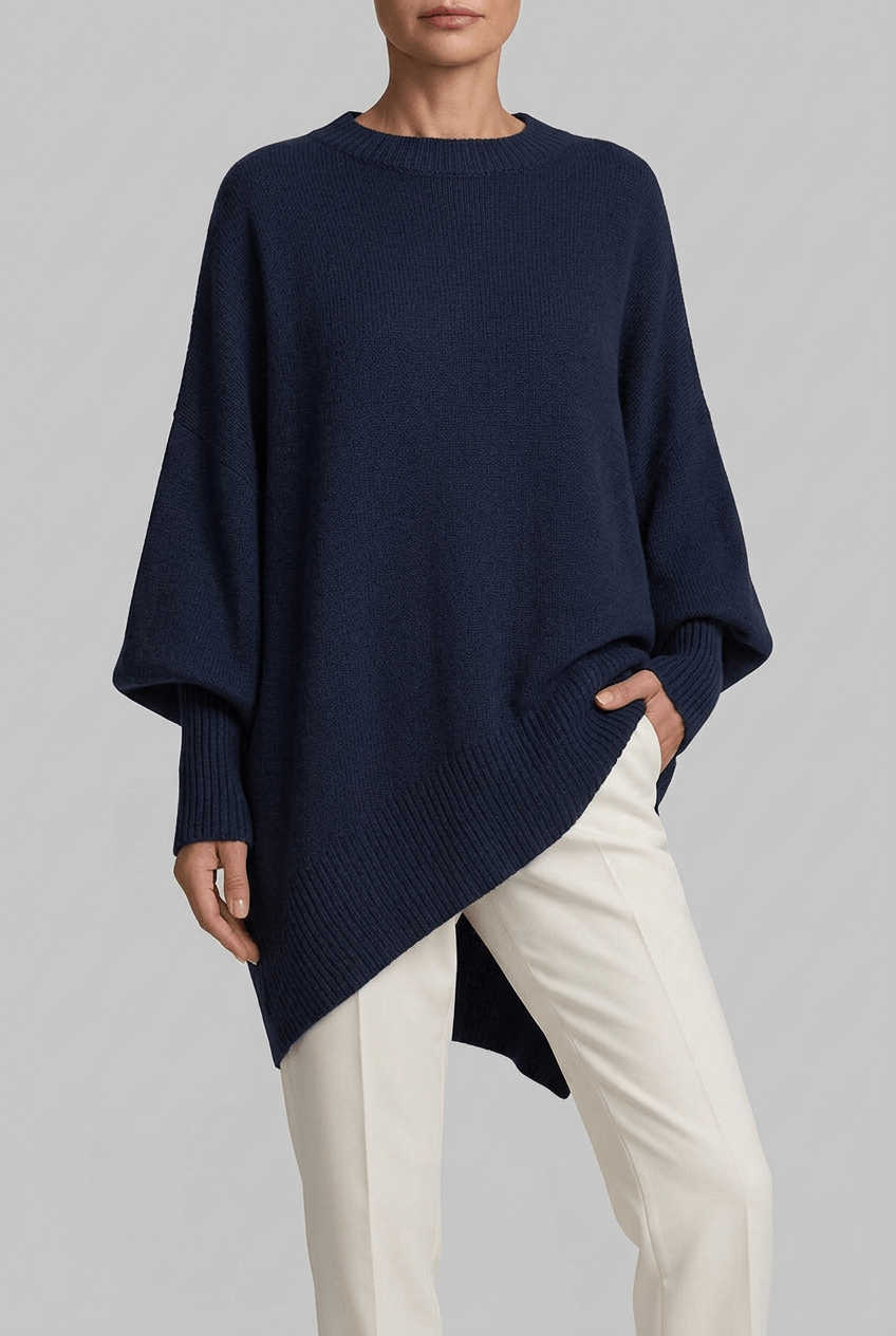 Dames Oversized Trui | Asymmetrische Zoom