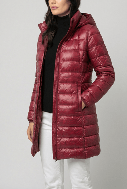 Dames Lichtgewicht Puffer Jas | Capuchon en Rits
