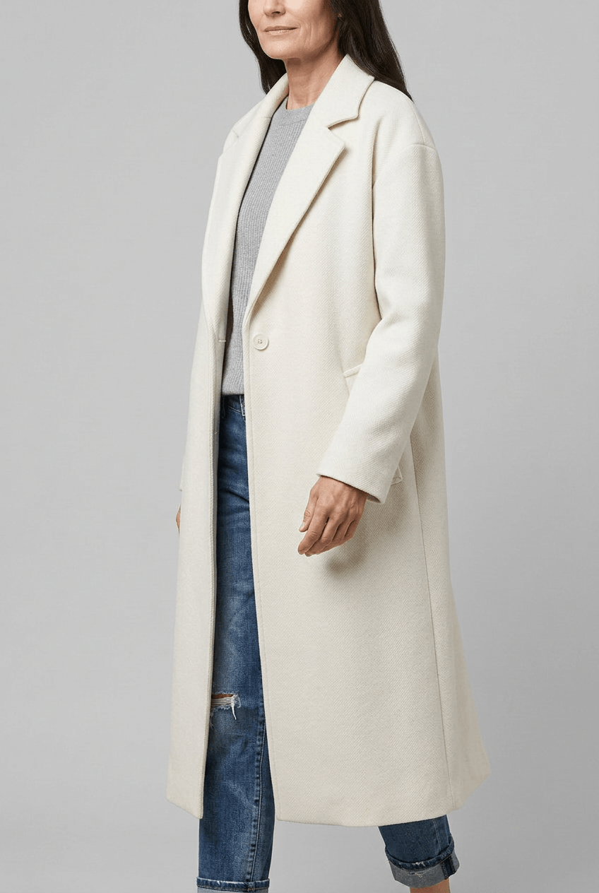 Dames Oversized Trenchcoat Jas | Brede Revers & Omgeslagen Manchetten