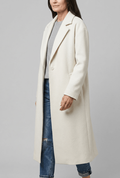 Dames Oversized Trenchcoat Jas | Brede Revers & Omgeslagen Manchetten