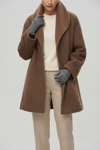 Trenchcoat Dames | Sjaalkraag & Knoopsluiting
