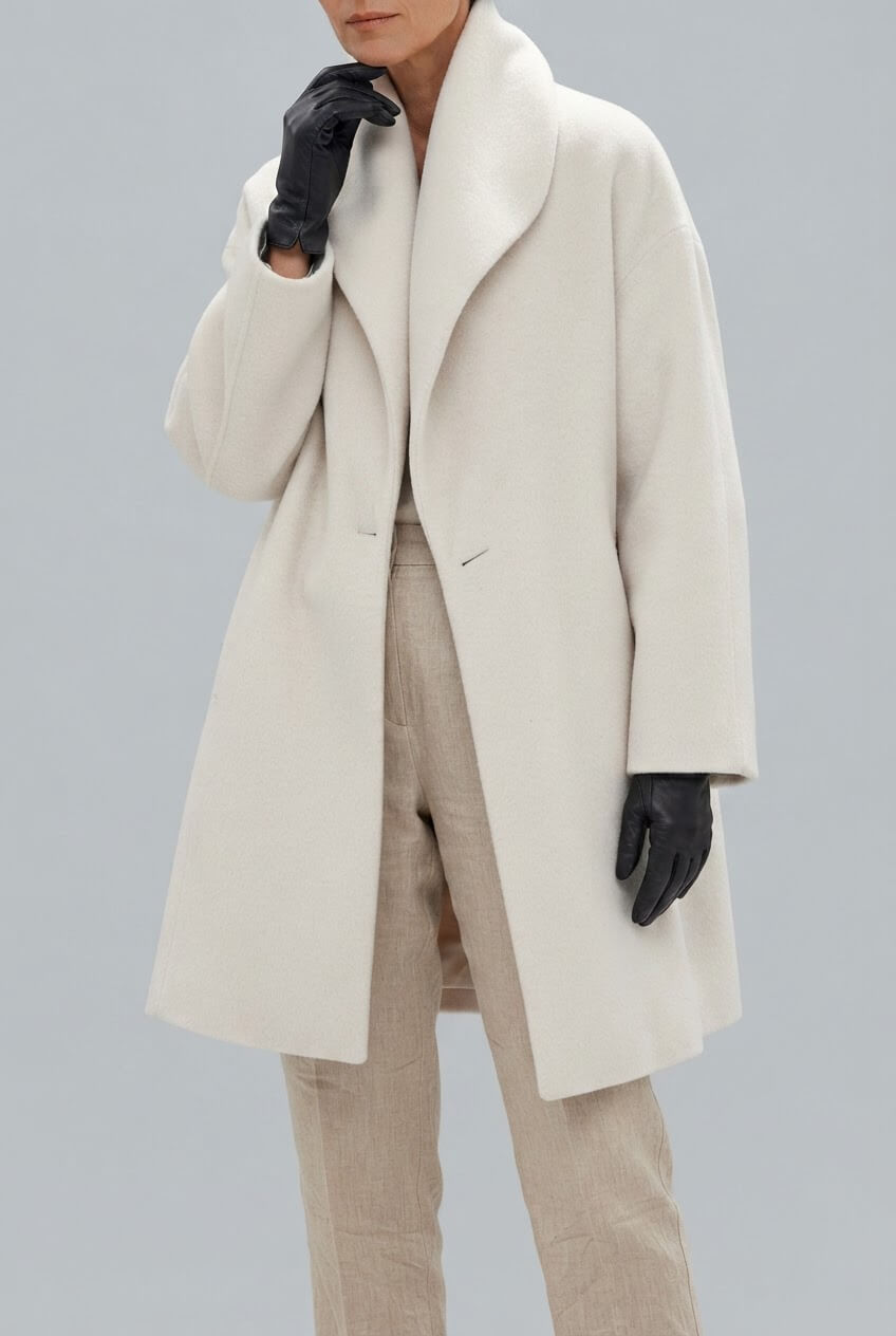 Trenchcoat Dames | Sjaalkraag & Knoopsluiting