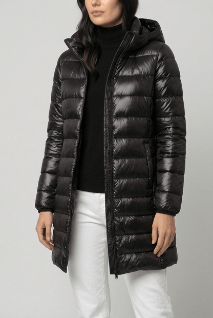 Dames Lichtgewicht Puffer Jas | Capuchon en Rits