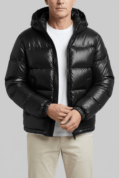 Heren Gewatteerd Puffer Winterjas | Capuchon & Ritszakken
