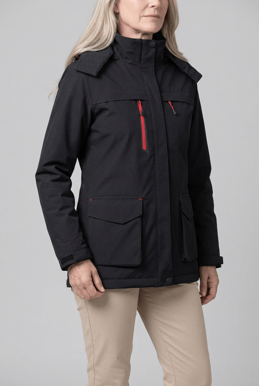 Dames Winterjas | Capuchon & Klepzakken