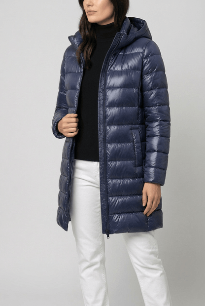 Dames Lichtgewicht Puffer Jas | Capuchon en Rits