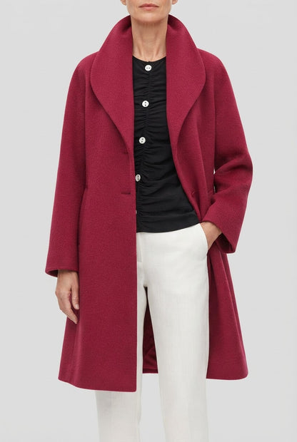 Trenchcoat Dames | Sjaalkraag & Knoopsluiting