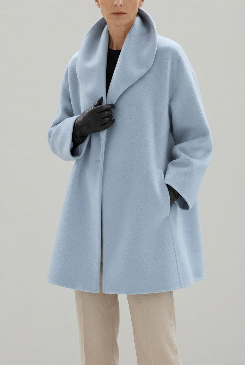 Trenchcoat Dames | Sjaalkraag & Knoopsluiting