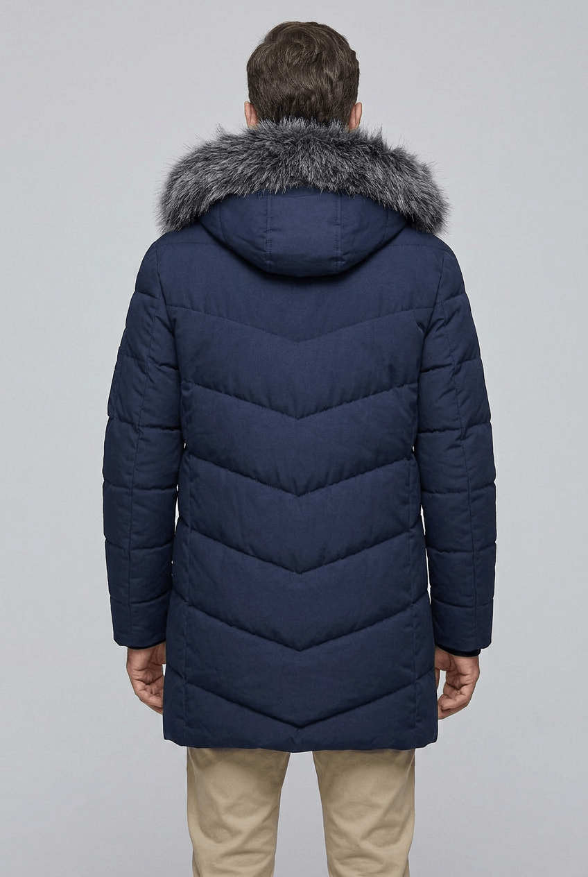 Heren Parka Winterjas | Capuchon & Ritszakken