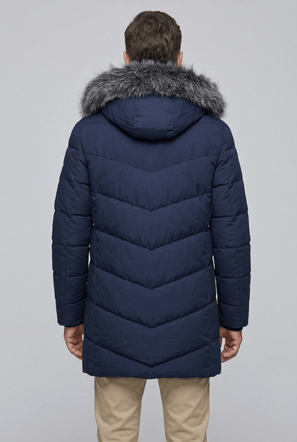Heren Parka Winterjas | Capuchon & Ritszakken