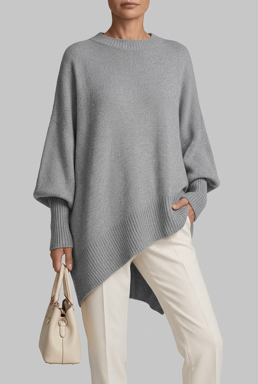 Dames Oversized Trui | Asymmetrische Zoom