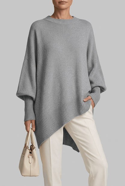 Dames Oversized Trui | Asymmetrische Zoom