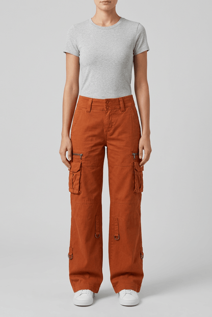 Dames Cargo Broek | Wide Leg