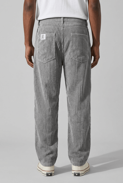 Heren Corduroy Broek | Brede Rib & Rechte Pijp