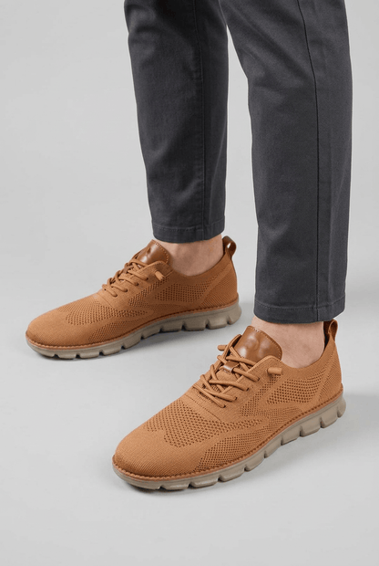 Sneakers Heren | Gebreid met Veters & Orthopedisch