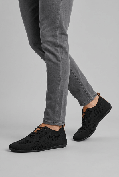 Knitted Casual Sneakers For Men | Lace-Up