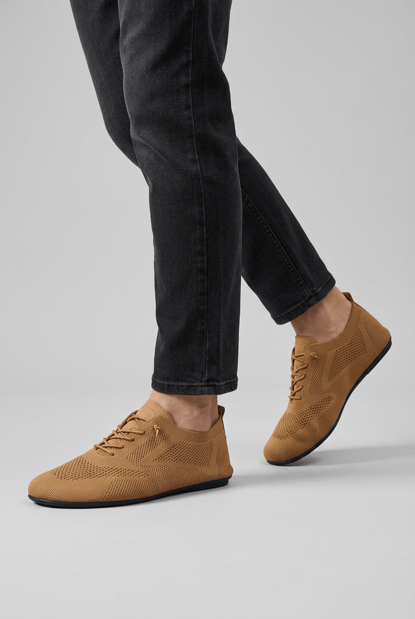 Knitted Casual Sneakers For Men | Lace-Up