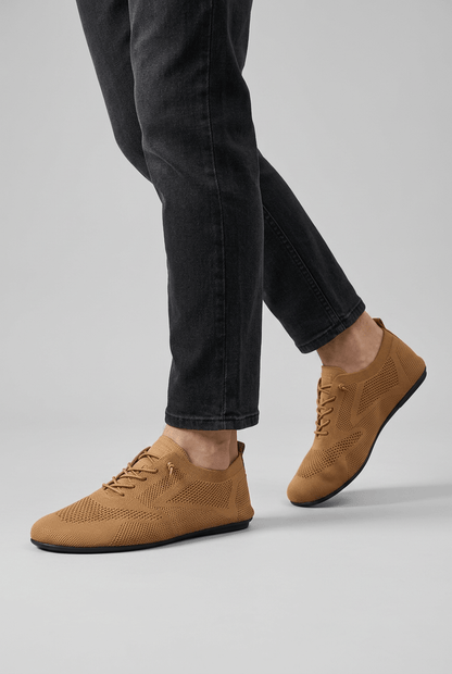 Knitted Casual Sneakers For Men | Lace-Up