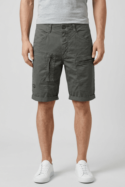 Heren Cargo Korte Broek met Zakken en Ritssluiting