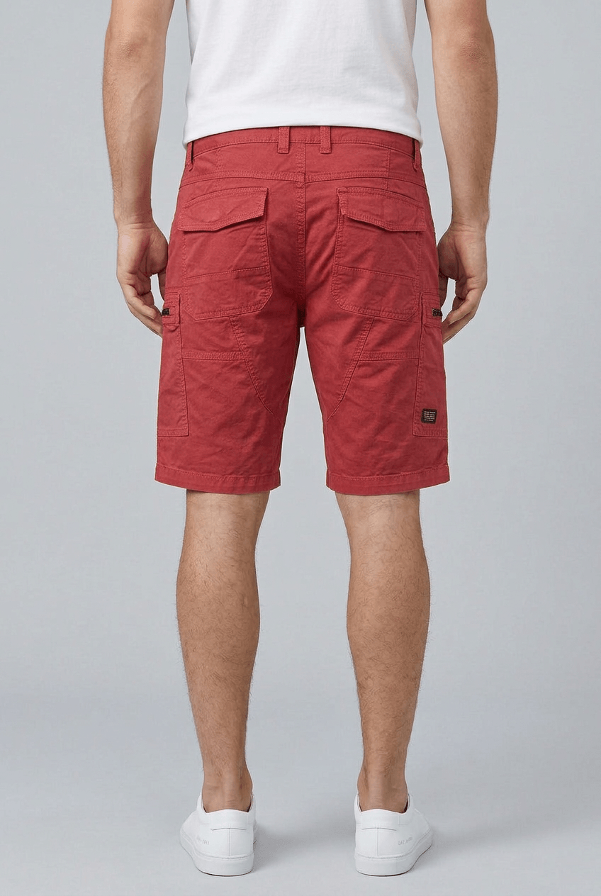Heren Cargo Korte Broek met Zakken en Ritssluiting