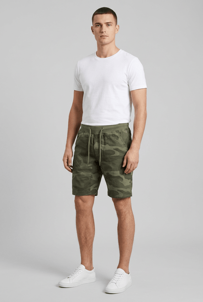 Heren Korte Broek met Camouflageprint | Elastische Taille