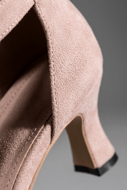 Dames Hakken met Open Teen | Cut-out Zijkant met Ritssluiting