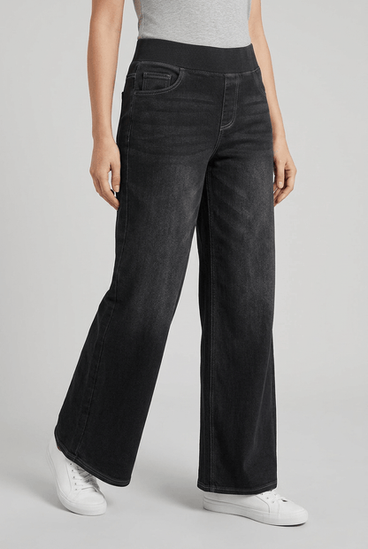 The Pull-On Wide Leg Jean