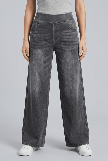 The Pull-On Wide Leg Jean