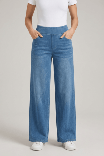 The Pull-On Wide Leg Jean