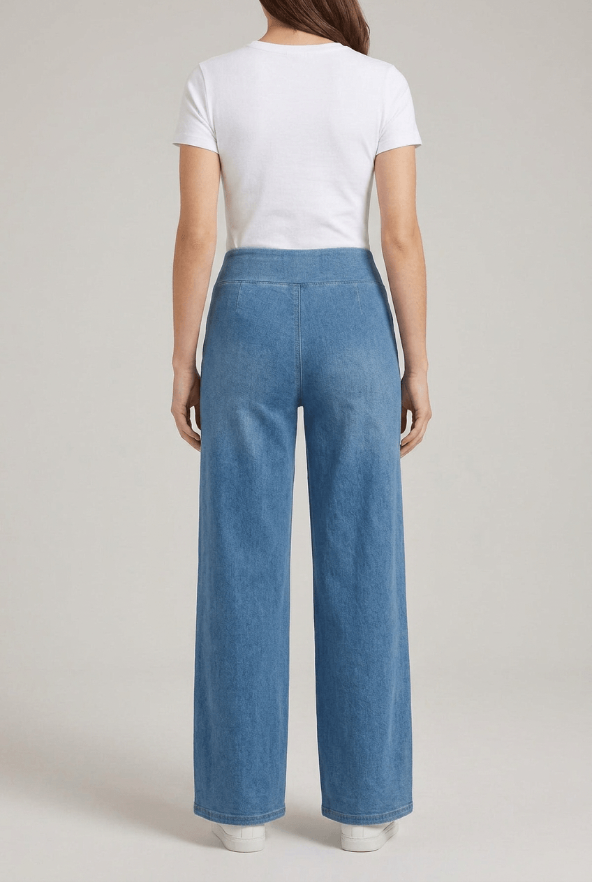 The Pull-On Wide Leg Jean