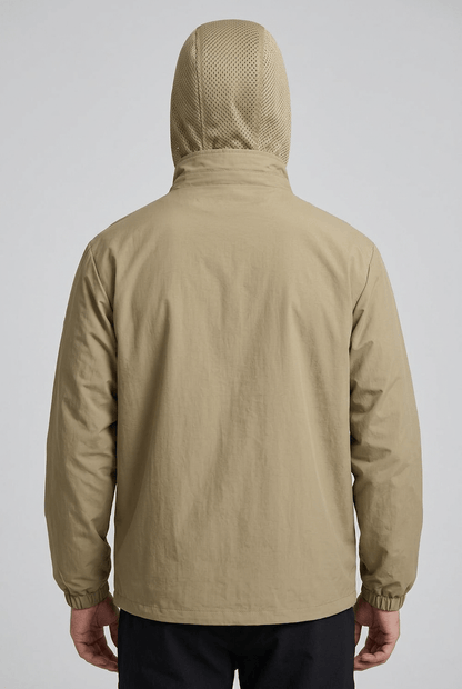 Heren Waterdichte Outdoor Jas | Capuchon & Meerdere Ritszakken