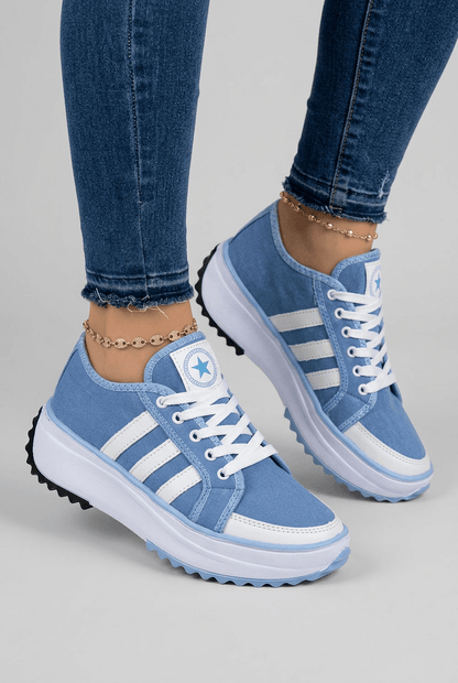 Dames Platform Sneakers | Chunky Zool & Veters