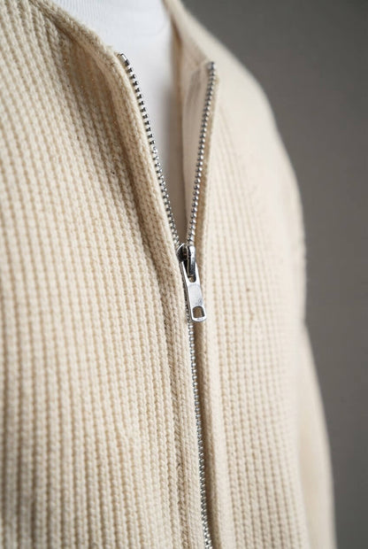 Heren Gebreid Vest | Ronde hals & Zakken