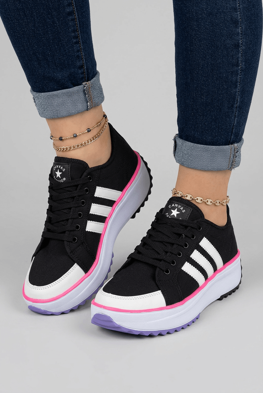 Dames Platform Sneakers | Chunky Zool & Veters