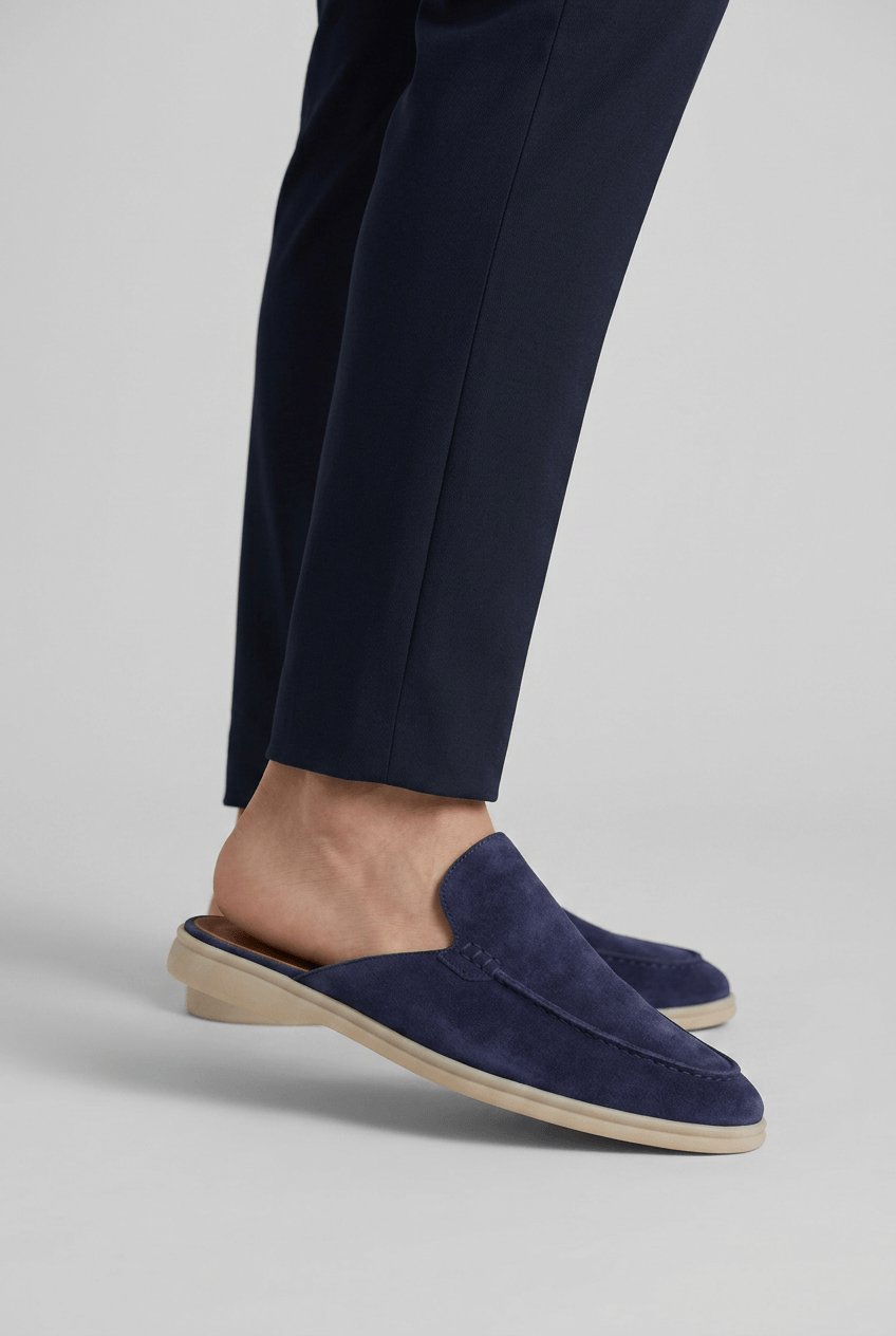Loafers Heren | Mules met Open Hak & Lichte Zool
