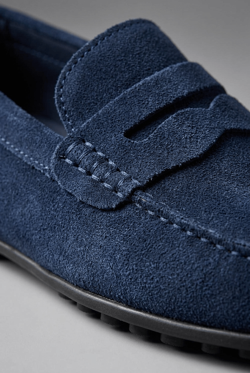 Loafers Heren | Penny Detail & Platte Zool