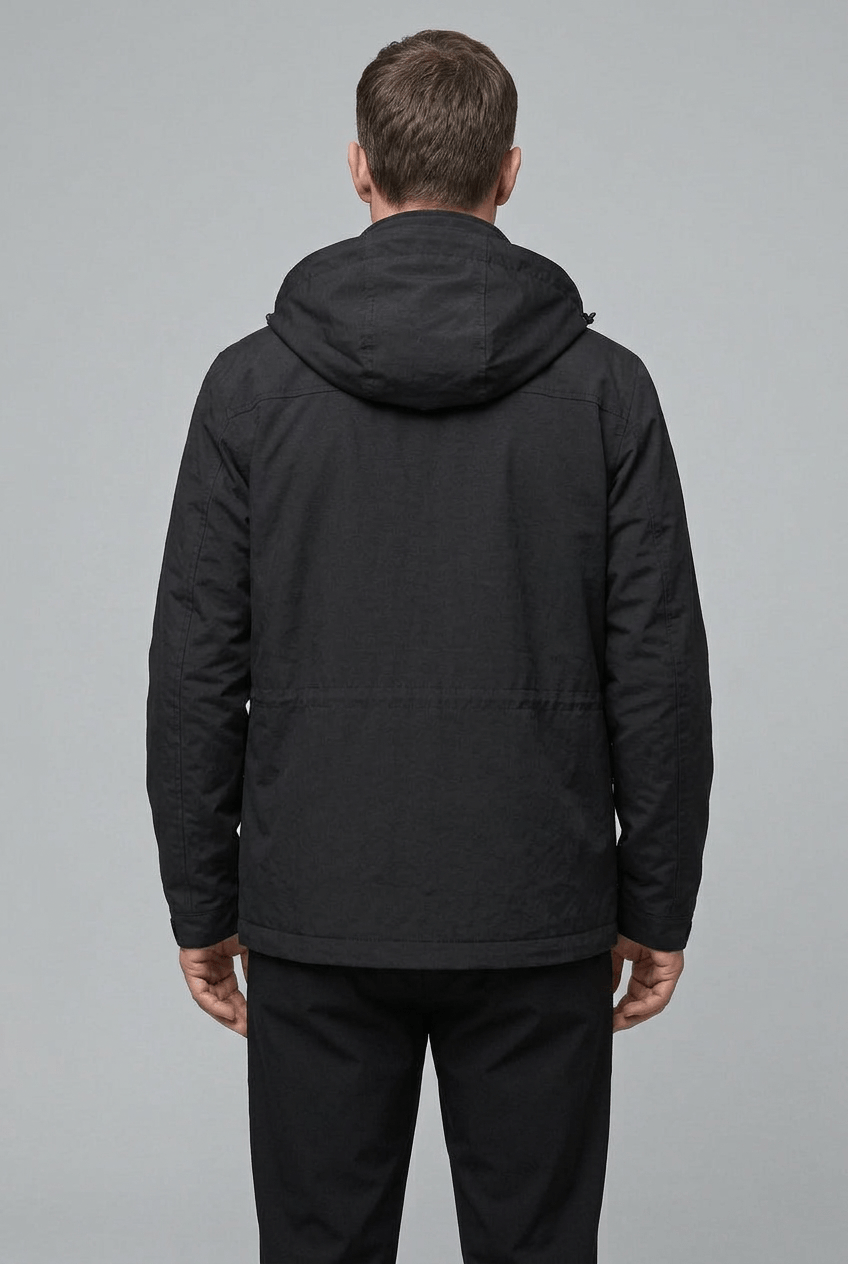 Heren winter jas met capuchon | Cargo & Ritszakken