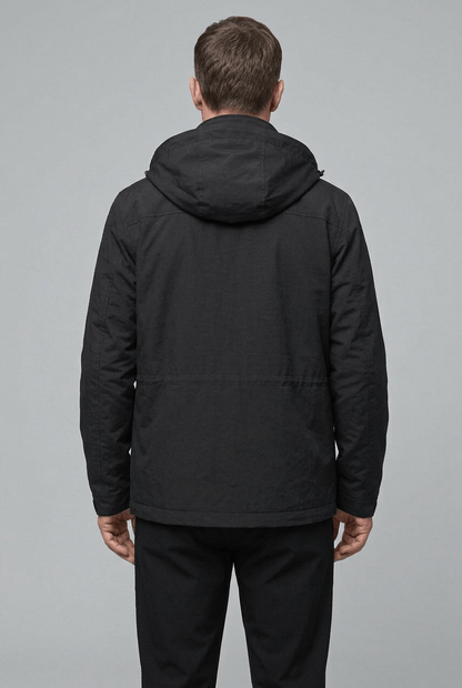Heren winter jas met capuchon | Cargo & Ritszakken