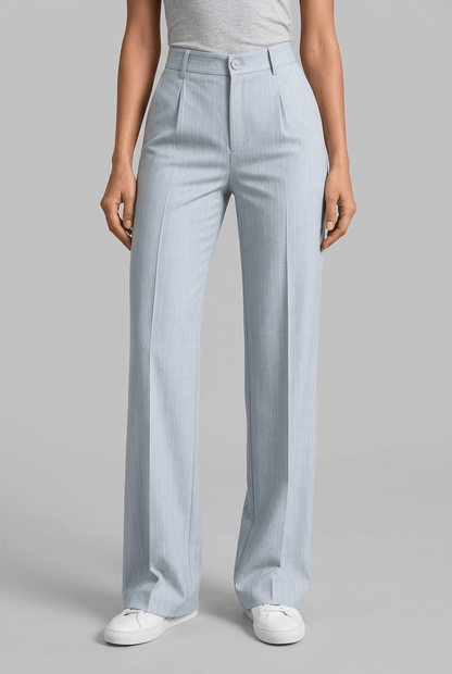 Dames Pantalon | Wijde Pijp & Hoge Taille