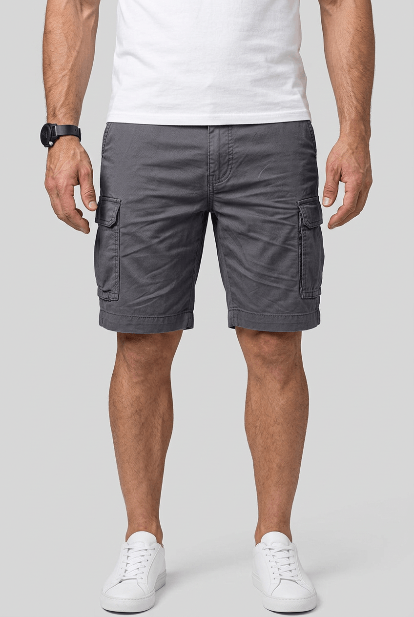 Heren Korte Broek Cargo | Zijzakken & Riemlussen