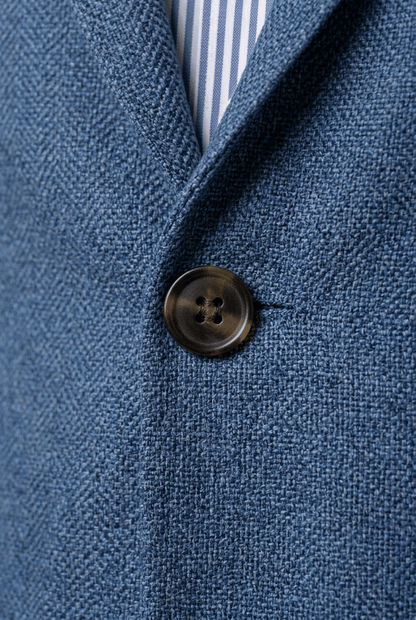 Blazer Heren Slim Fit | Notch Revers & Gestructureerde Stof