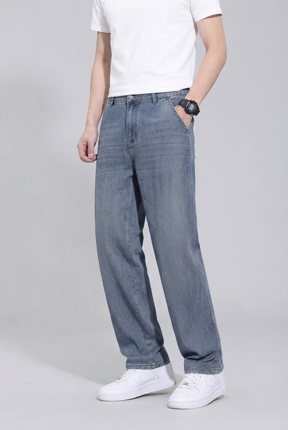 Heren Straight Leg Jeans | Riemlussen